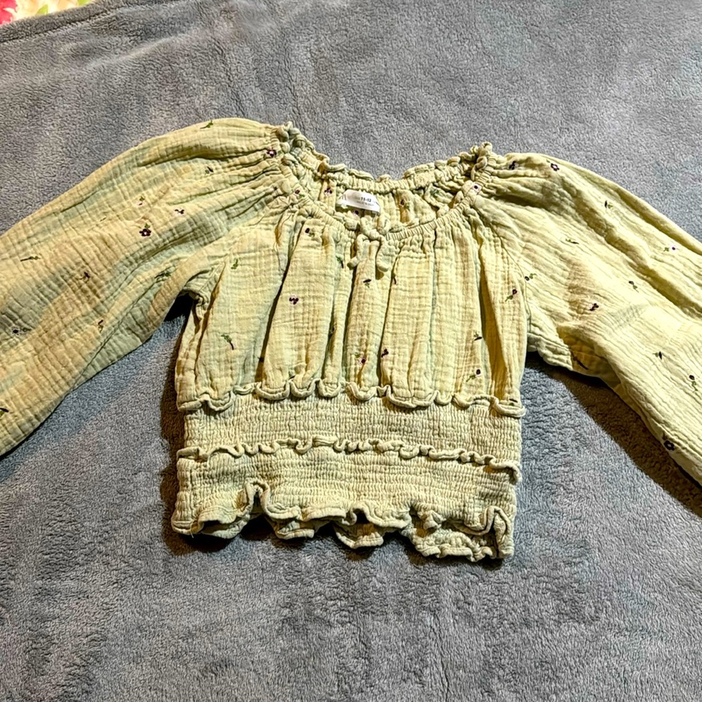 Zara cropped top for youth